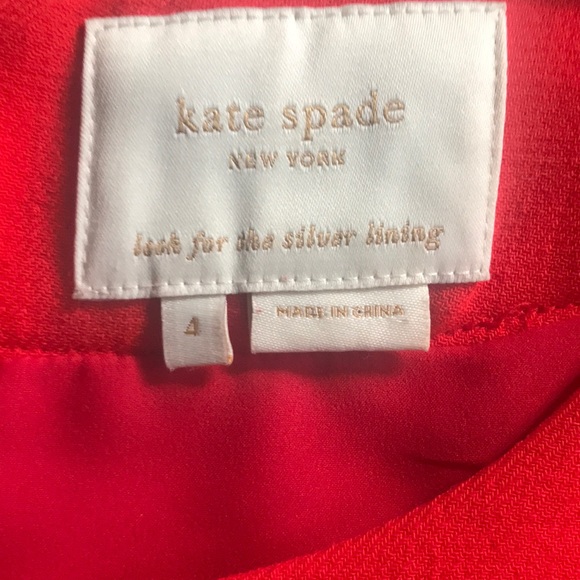 Kate Spade Red dress - Picture 2 of 3